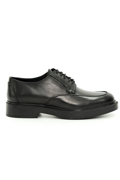 Tuna Genuine Leather Black EVA Sole Casual Men's Shoes - E4755