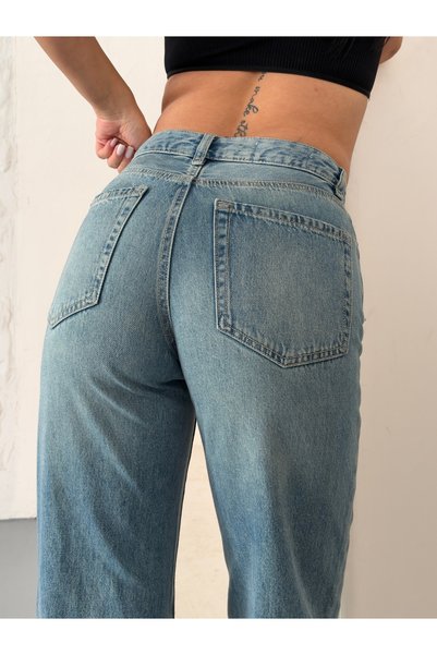 MODA DURAĞI ORELİA KADIN JEAN PANTOLON mavi