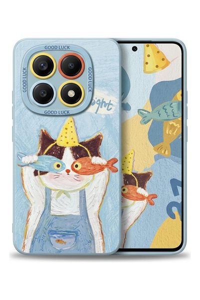 Nezih Case Redmi Note 15 Pro ile Uyumlu Kamera Korumalı Desenli Silikon Kılıf
