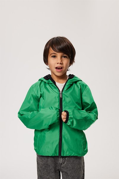 Lee Cooper Sam Boy Regenmantel Grün