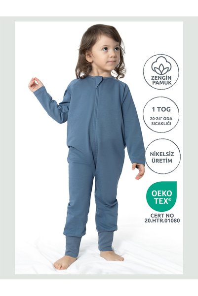 Zuppers Çocuk Patikli 1 TOG Uyku Tulumu - Indigo