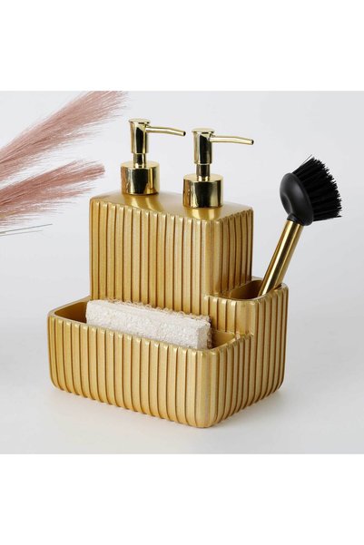 Selim Aura Two Liquid Sponge Applicators Gold
