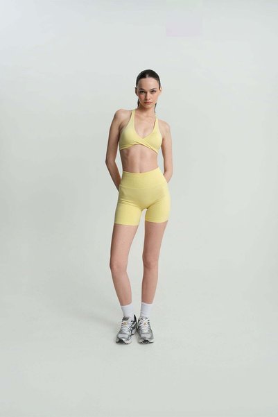 dossha IT GIRL BUTTER YELLOW ŞORT