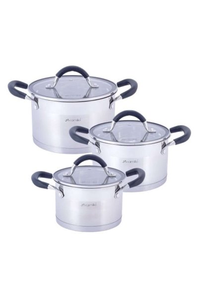 Kamille KM-5752 Set de oale din oțel inoxidabil, format din 6 piese