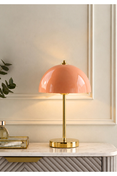 HOMİNG Montana Modern Abajur Somon Gold