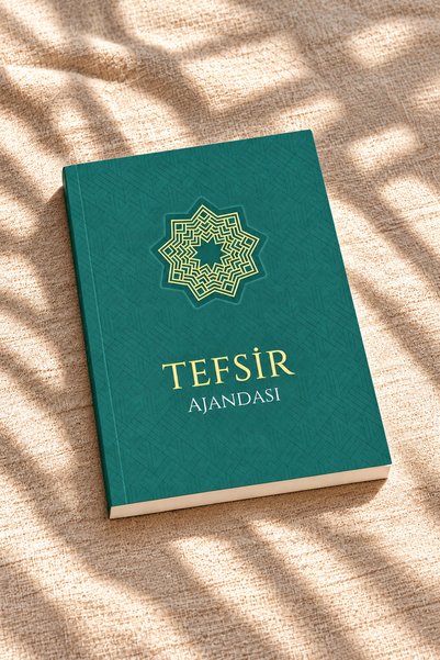 Bi Dünya Haber Tefsir Agenda Green Color Thin Cardboard Cover