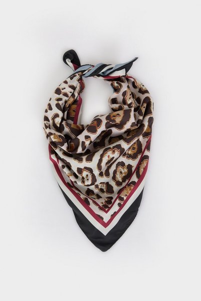 DeFacto Patterned Satin Women's Scarf - E6176Ax25Sm