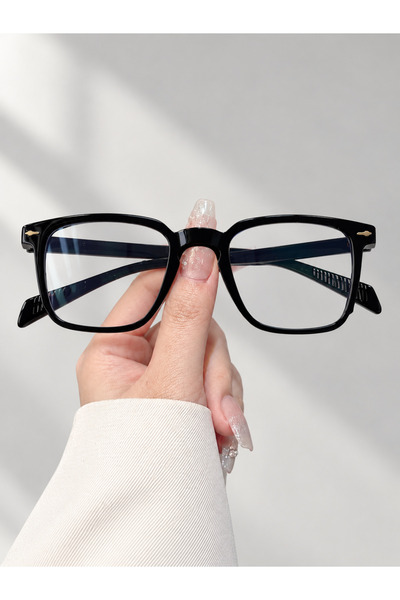 LOOKUP NEW Unisex Women's Men's Square Rectangular Blue Light Protected Blue ...