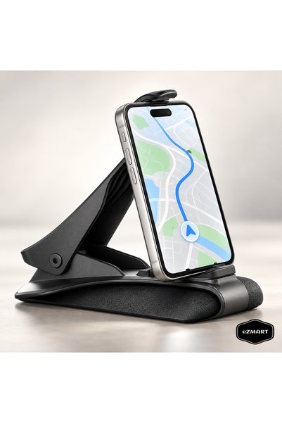 eZmart Suport auto pentru telefon sau GPS cu prindere pe bordul mașinii tip H...