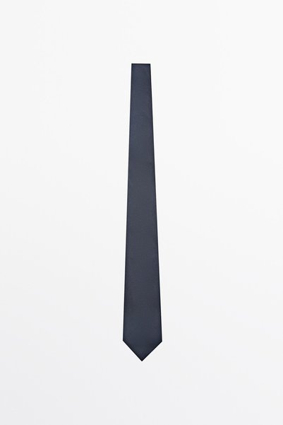 Massimo Dutti %100 ipek dokulu kravat