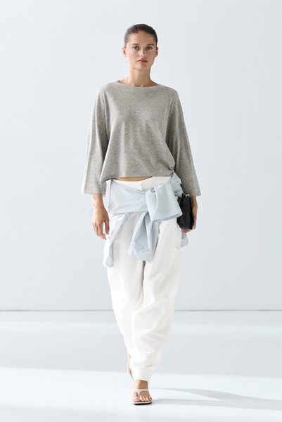 Massimo Dutti Bisiklet yaka triko kazak