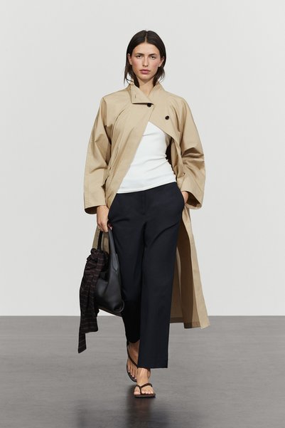 Massimo Dutti Düz paça streç pantolon