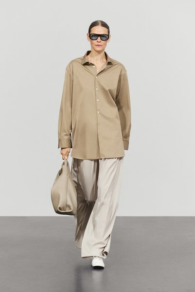 Massimo Dutti %100 pamuklu poplin gömlek