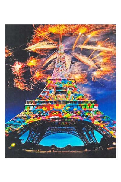 histone 5D Elmas Taş İşleme Kiti 40x50 cm Muhteşem Eyfel Kulesi Desen