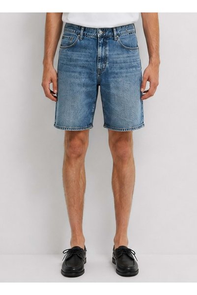 Mavi M0421039 Lisbon Street Smoke Jean Shorts Men's Shorts