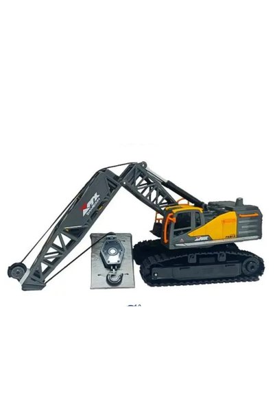 Boratila Toys 1:24 40Mhz Uzaktan Kumandalı Şarjlı 6 Fonksiyon Vinç İş Makinası