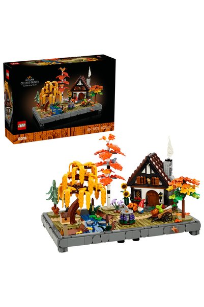 LEGO Icoane Grădină de toamnă cu căsuță 11372