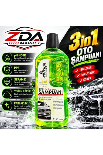 Ebrayn Oto Şampuanı 1lt.