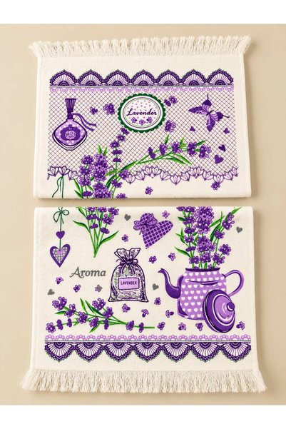 DB DANLA BALDİ Home Collection 40X60 cm 2 Pieces 100% Cotton Printed Kitchen ...
