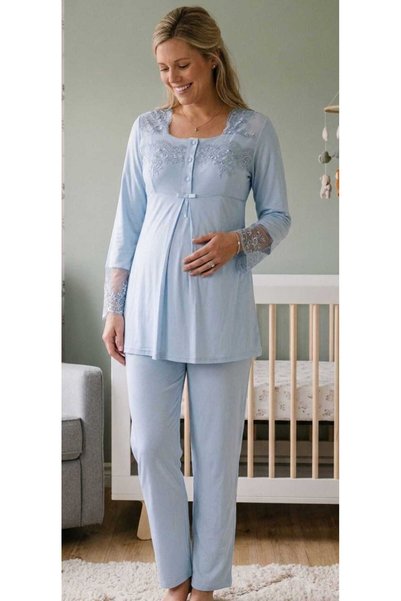 Şık Mecit Maternity Pajama Set
