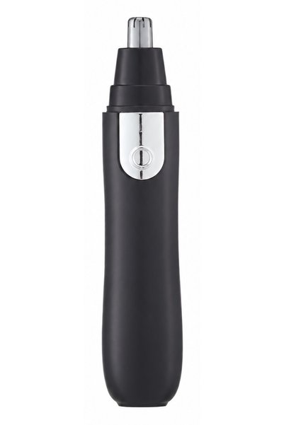 Luxis Nose Hair Trimmer, 6500 rpm, Cleanable Blade and AA Battery Power
