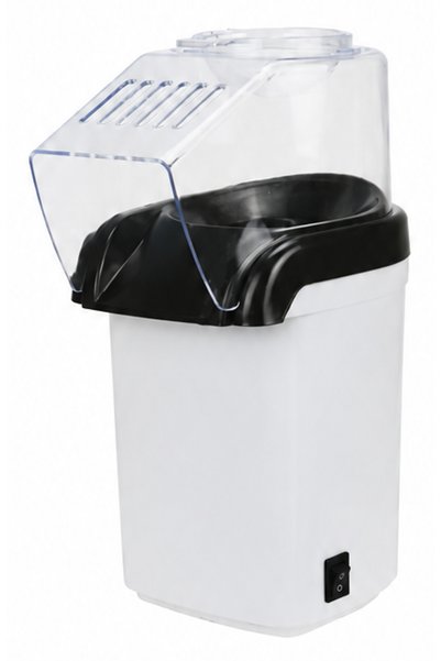 Luxis 1200 W Hot Air Popcorn Maker, Compact Design