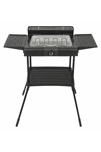 Luxis Ηλεκτρική ψησταριά BBQ 2400 W με βάση, ρυθμιζόμενο θερμοστάτη και κάτω ...