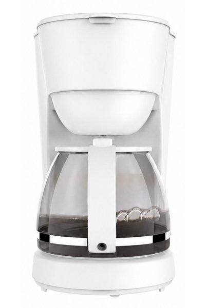 Luxis Cafetieră cu Filtru, 600 W, Carafă 1,2 L, Alb