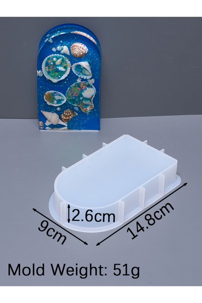 choice2 S S/M/L Arch Ornament Silicone Mold DIY Handmade 3D Arch Book Files C...