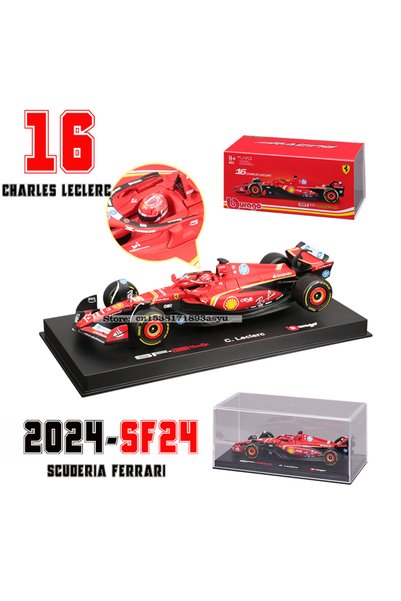 Choice5 2024 SF24-16 Bburago 1:43 2024 F1 Mclaren MCL38 Monaco Grand Prix All...