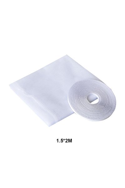 Choice3 1.5x2m DIY Self-Adhesive Indoor Insect Fly Mosquito Window Screen Cur...