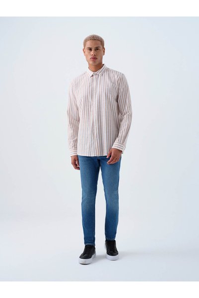 Loft Lf2039446 Navy Blue Men's Jean Trousers Lf2039446