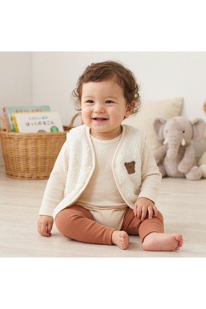 diabella Welsoft Baby Kinder Druckknopfweste