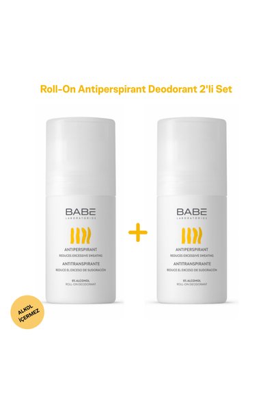 Babe Laboratorios Roll-on Deodorant 50 Ml x 2 adet