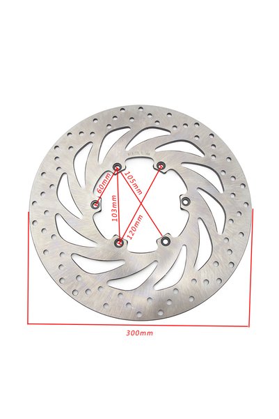 Choice Front Brake Disc 300mm 240mm Motorcycle Front / Rear Brake Disc Brake ...