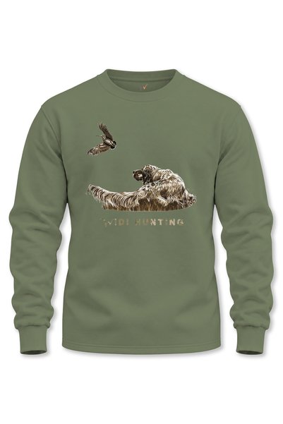 WİDİ Hunter Avcılık Çulluk Fermalı English Setter Baskılı Regular Fit Bisikle...