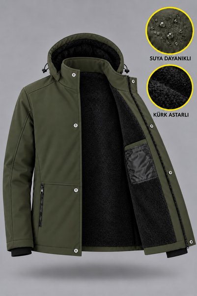 Stilkombin Palton Softsheel cu glugă detașabilă PLDP 2991_50413