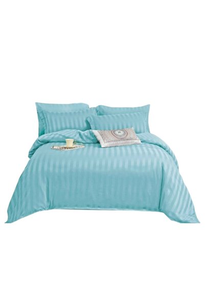 OEM Double Bed Linen, Spring, Fitted Sheet, Damask, 6 pieces, 2 people, Plain...