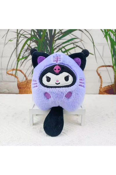 Choice 3 SANRIO Plush Keychain Hello Kitty MyMelody Kuromi Cinnamoroll Cartoo...