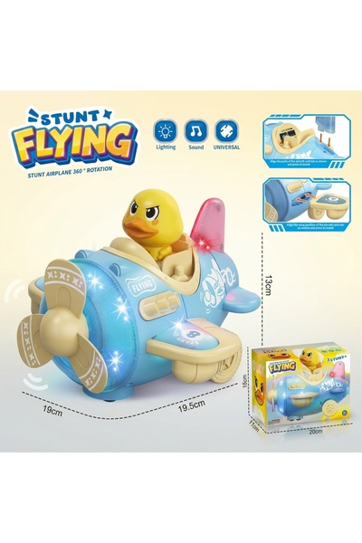 OEM Avion Interactiv Stunt Flying Duck, Rotatie 360 Grade, Lumini si Sunete, ...