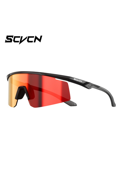 Choice 01 SCVCN UV400 Rimless Cycling Sunglasses Ultra‑Light Big Frame Sports...