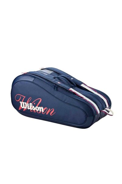 Wilson حقيبة تنس لاسي 12PK بطراز US Open 2026 WR8056701001