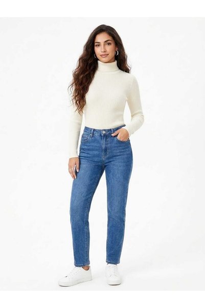 DAY BY DAY Women's High Neck Blouse for Winter and Features a Soft Classic De...