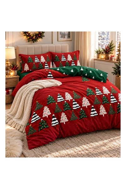 JOJO HOME Lenjerie de pat pentru pat simplu, Jojo Home, cearșaf fără elastic,...