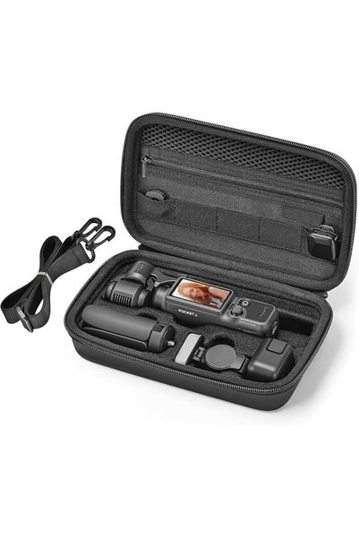 GBUFIYSN حقيبة حمل لملحقات DJI Osmo Pocket 4: حقيبة واقية مدمجة من البولي يور...