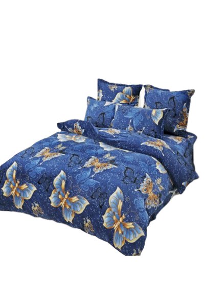 JOJO HOME Bedding Set, Jojo Home, Cocolino, 2 people, 6 pieces, Butterflies, ...