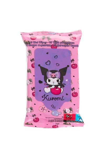 SHOPIENS Set de 15 servetele umede cu model kuromi Shopiens®