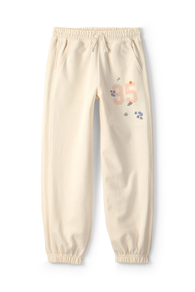 OshKosh Girls' Pants, Ages 6–8, Ecru
