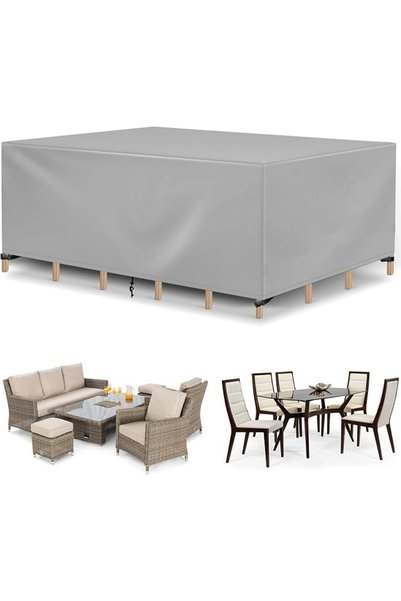GENERAL Homekaut Waterproof Patio Furniture Cover, Heavy Duty Oxford Fabric O...