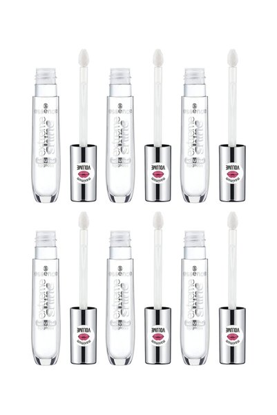 Essence 6x PACK Lip Gloss Extreme Shine Crystal Clear 5ml